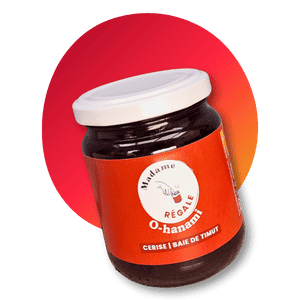 Confiture cerise baie de timut 250g