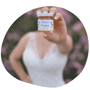 cadeau personnaliser confiture mariage petit pot